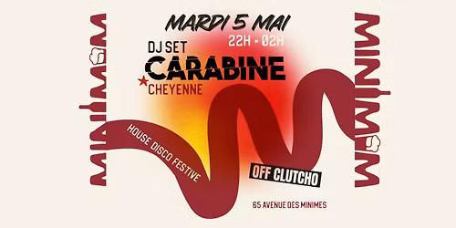 DJ SET Cheyenne \\ Carabine (House, disco...)