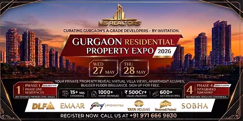 Gurgaon Home Expo 2026\u2014pre-monsoon advisory (May 27-28)