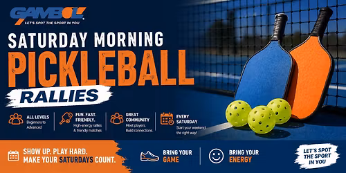 Saturday Morning Pickleball Rallies