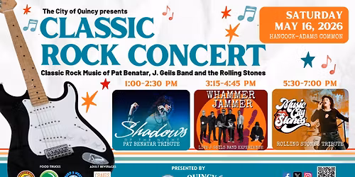 Quincy\u2019s Classic Rock Concert