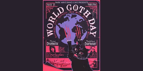 Dark Wave Dance Cave Presents World Goth Day 2026