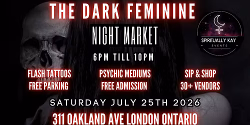 The Dark Feminine Witch\u2019s Night Market 