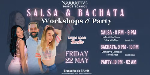 Salsa & Bachata Workshop + Party Night - Narrative Dance School