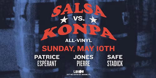 Global Vinyl Sundays: Salsa Vs Konpa
