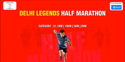 DELHI LEGENDS HALF MARATHON 2026