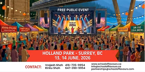 Taste Of India Festival