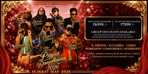 Project Dancellenium 2026 - Dance Workshop Camp