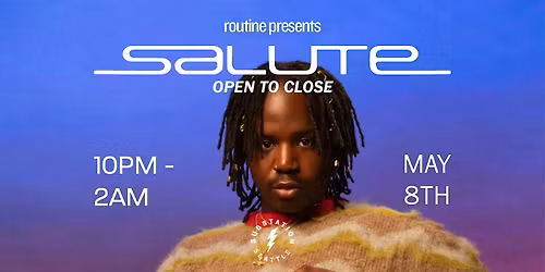 salute (open-to-close set)