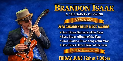 BRANDON ISAAK & the Saints of Swing