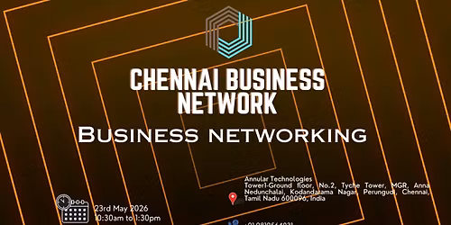 Business Networking Chennai 2026