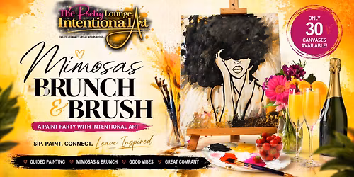 Mimosas, Brunch & Brush