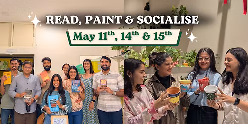 Rock Painting, Pot Painting, Book Meet-up at Rajpath-Rangoli (May 11th, 14th & 15th)