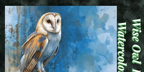 3-Week Expanding the Basics Watercolor Painting Workshop - Wise Owl
