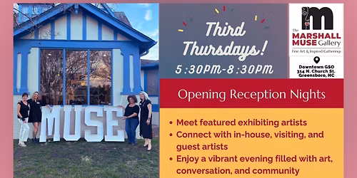 Third Thursdays @ The Marshall Muse Gallery