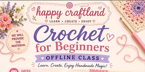 Crochet class for beginners 