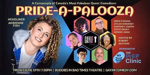 Gay AF Comedy Pride-A-Palooza