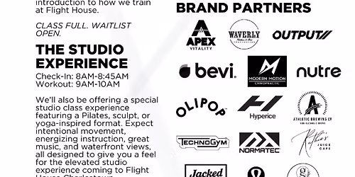 Flight House Fitness Launch Party