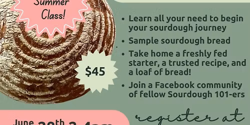 Sourdough 101 Class