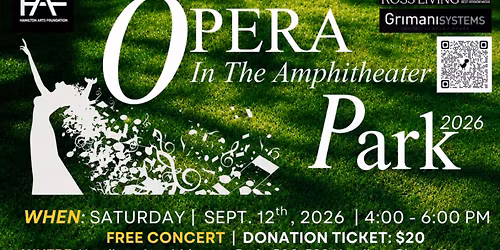 4th Annual Opera In The Amphitheater