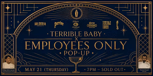 Terrible Baby x Employees Only Pop-up