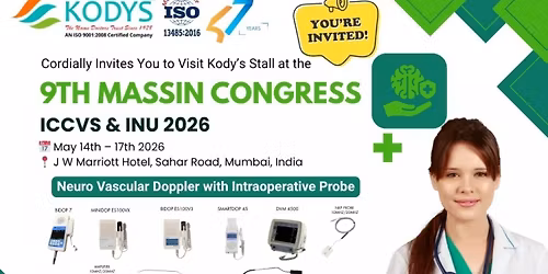 9th MASSIN CONGRESS, ICCVS & INU 2026, Mumbai