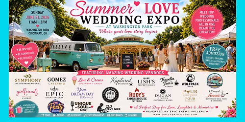 Summer Love Wedding Expo At Washington Park