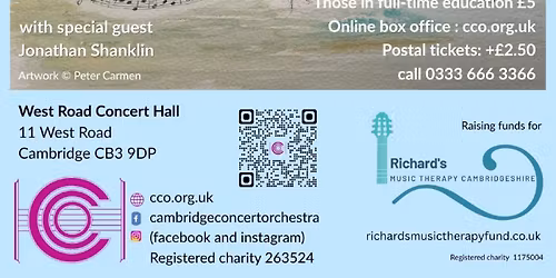 Cambridge Concert Orchestra \u2013 a concert to celebrate Living Composers