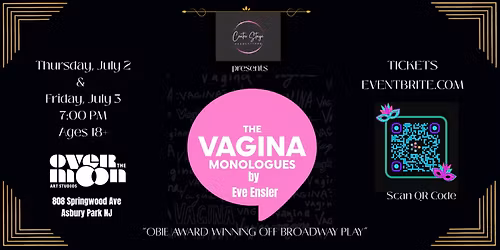 The Vagina Monologues by Eve Ensler Coming to Asbury Park
