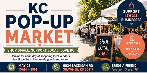 FREE KC Pop-Up Market: 100+ Local Vendors, Food & Shopping