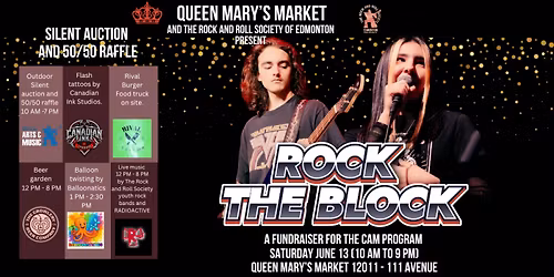 Rock the Block at Queen Mary's Market