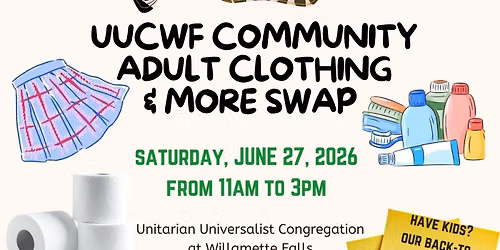 Oregon City Community Adult Clothing & More Swap