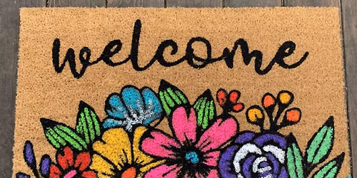 Create & Sip: Personalized Coir Doormats