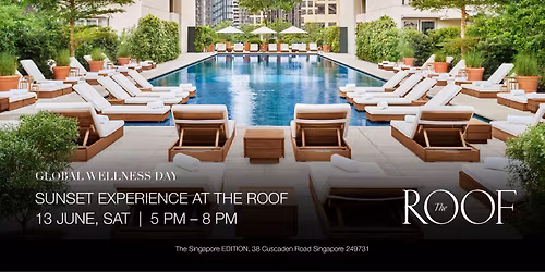 Global Wellness Day Sunset Experience