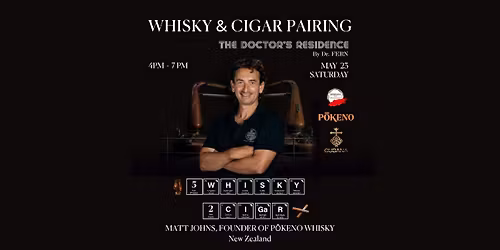 Whisky & Cigar Pairing Night with Matt Johns
