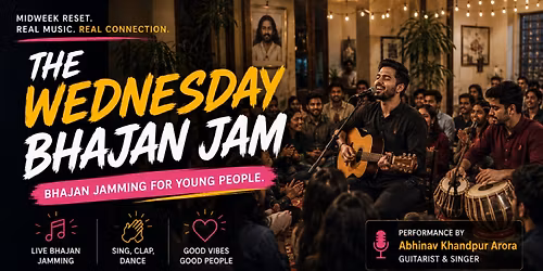 Midweek Bhajan Jamming near Connaught Place (Limited Entry with Free Pass)