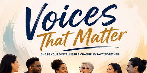 Community Building Day -  Voices That Matter