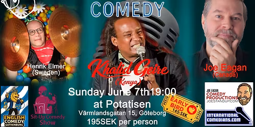 English Stand-up comedy
