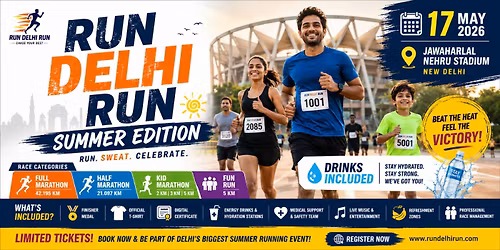 Run Delhi Run Summer Edition