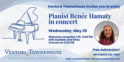 Ren\u00e9e Hamaty Free Piano Concert
