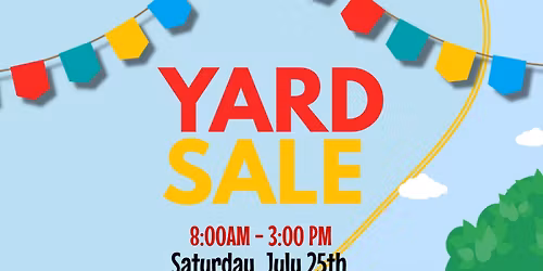 Yard Sale Fundraiser