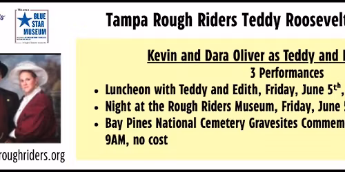 Luncheon with Teddy and Edith Roosevelt