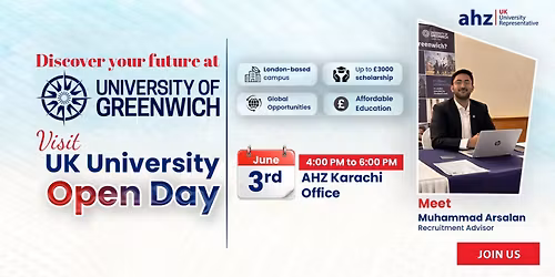 University of Greenwich Open Day