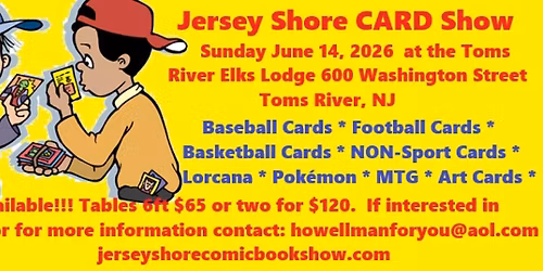 The Jersey Shore Trading Card Show
