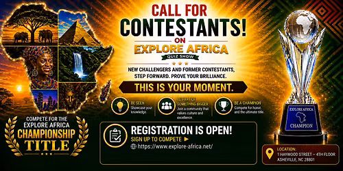 Call for Contestants on Explore Africa Quiz Show