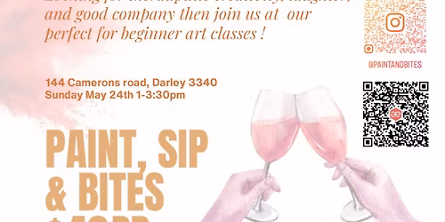 Paint, Sips & Bites!