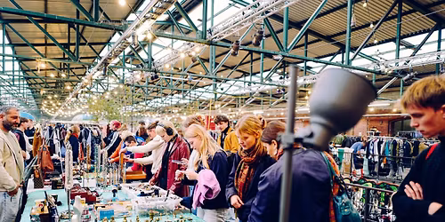 Nachtflohmarkt in der Gleishalle 
