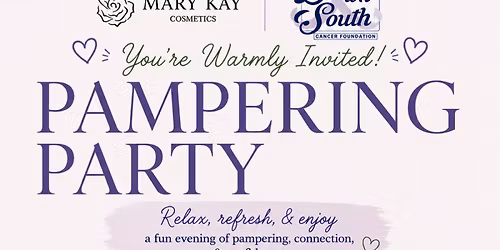 DOwn South Cancer Foundation Mary Kay Pampering Party