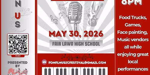 Fair Lawn Music Festival By Friends of Music