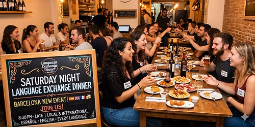 The BEST Language Exchange Dinners in Barcelona come & make Friends