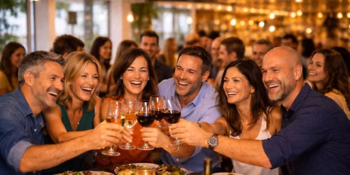 Special Singles Language Exchange dinner to make new friends in Barcelona